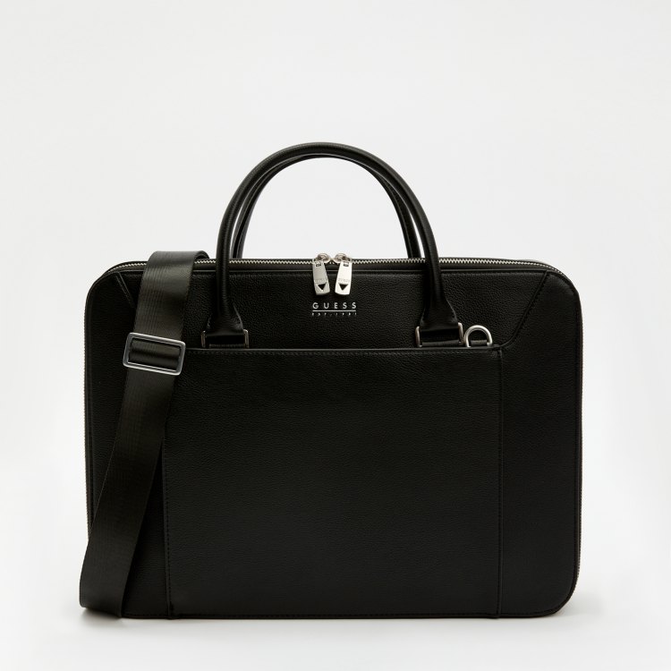 

Сумка мужская Guess HMBRTUP4373 черная, Черный, HMBRTUP4373