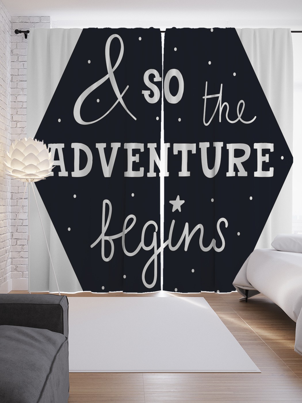 

Шторы JoyArty с фотопечатью "Звездные приключения" из сатена, 290х265 см, Звездные приключения