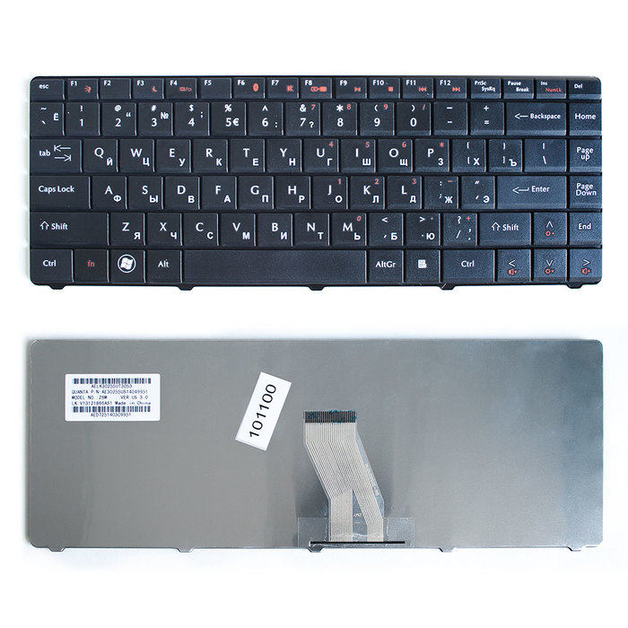 

Клавиатура TopON для ноутбука Acer eMachines D525, D725, Aspire 4732, 4732z Series