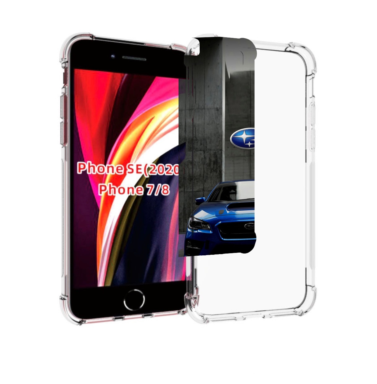 

Чехол MyPads subaru 1 мужской для iPhone 7 4.7 / iPhone 8 / iPhone SE 2 (2020), Прозрачный, Tocco