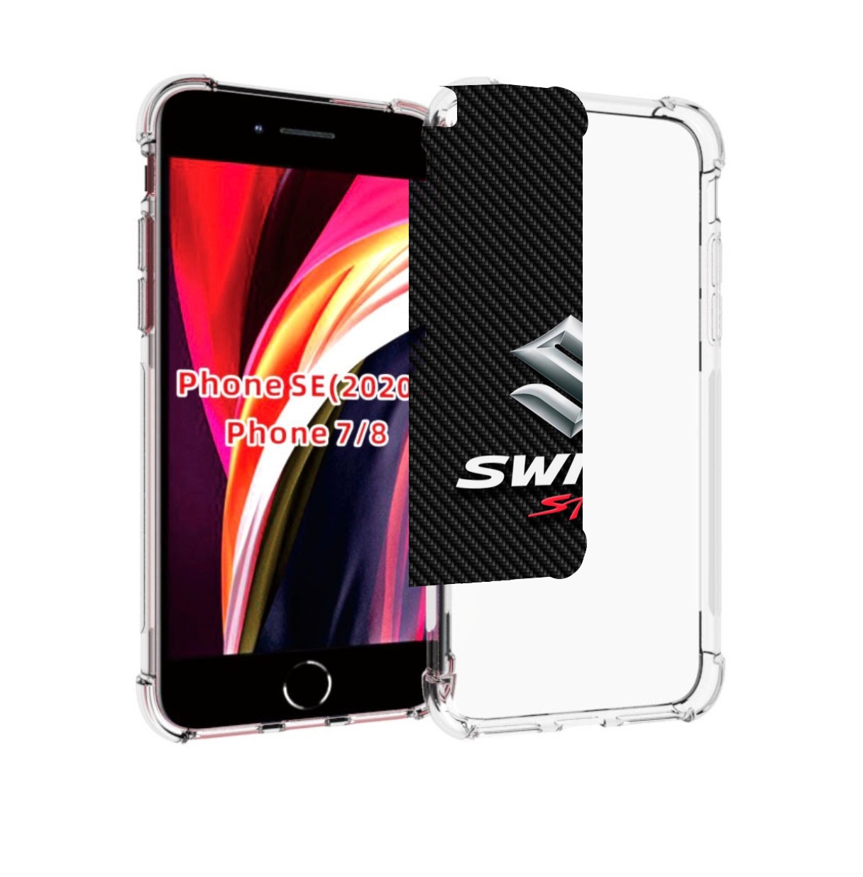 

Чехол MyPads suzuki 1 мужской для iPhone 7 4.7 / iPhone 8 / iPhone SE 2 (2020), Прозрачный, Tocco