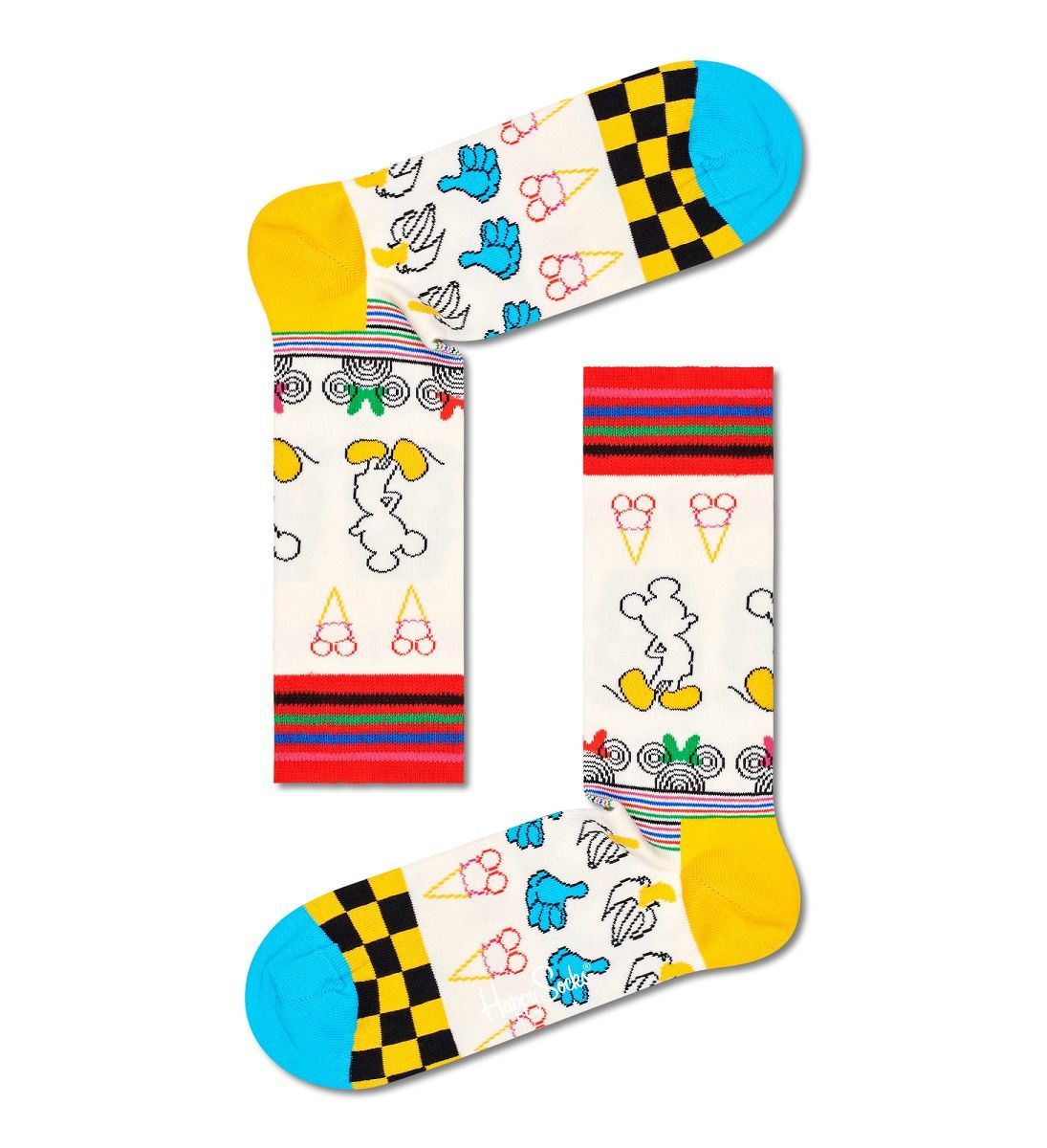 

Носки унисекс Happy Socks DNY01 1301 бежевые 29, Бежевый, DNY01 1301