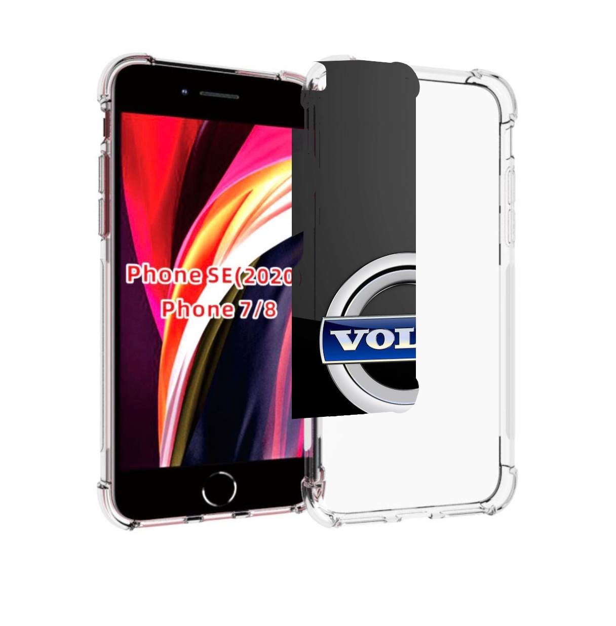 

Чехол MyPads volvo 2 мужской для iPhone 7 4.7 / iPhone 8 / iPhone SE 2 (2020), Прозрачный, Tocco