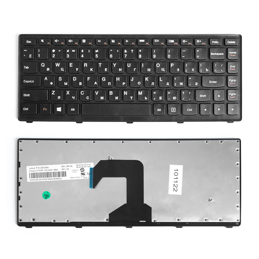 

Клавиатура TopON для ноутбука Lenovo IdeaPad S300, S400, S405 Series