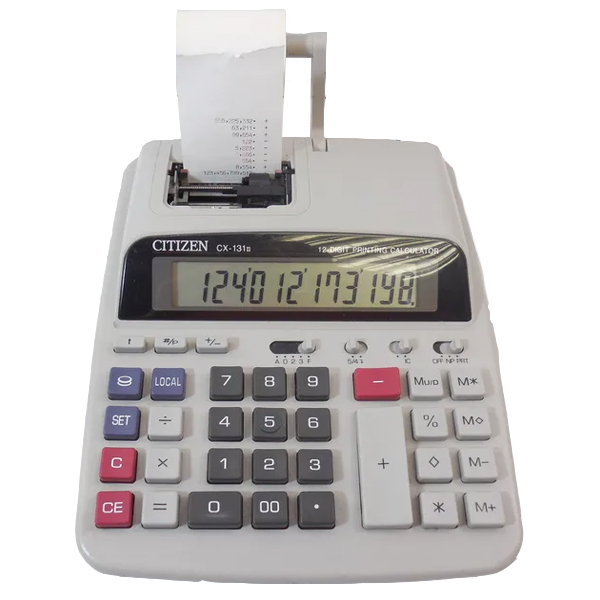 Печатающий калькулятор Citizen CX131II