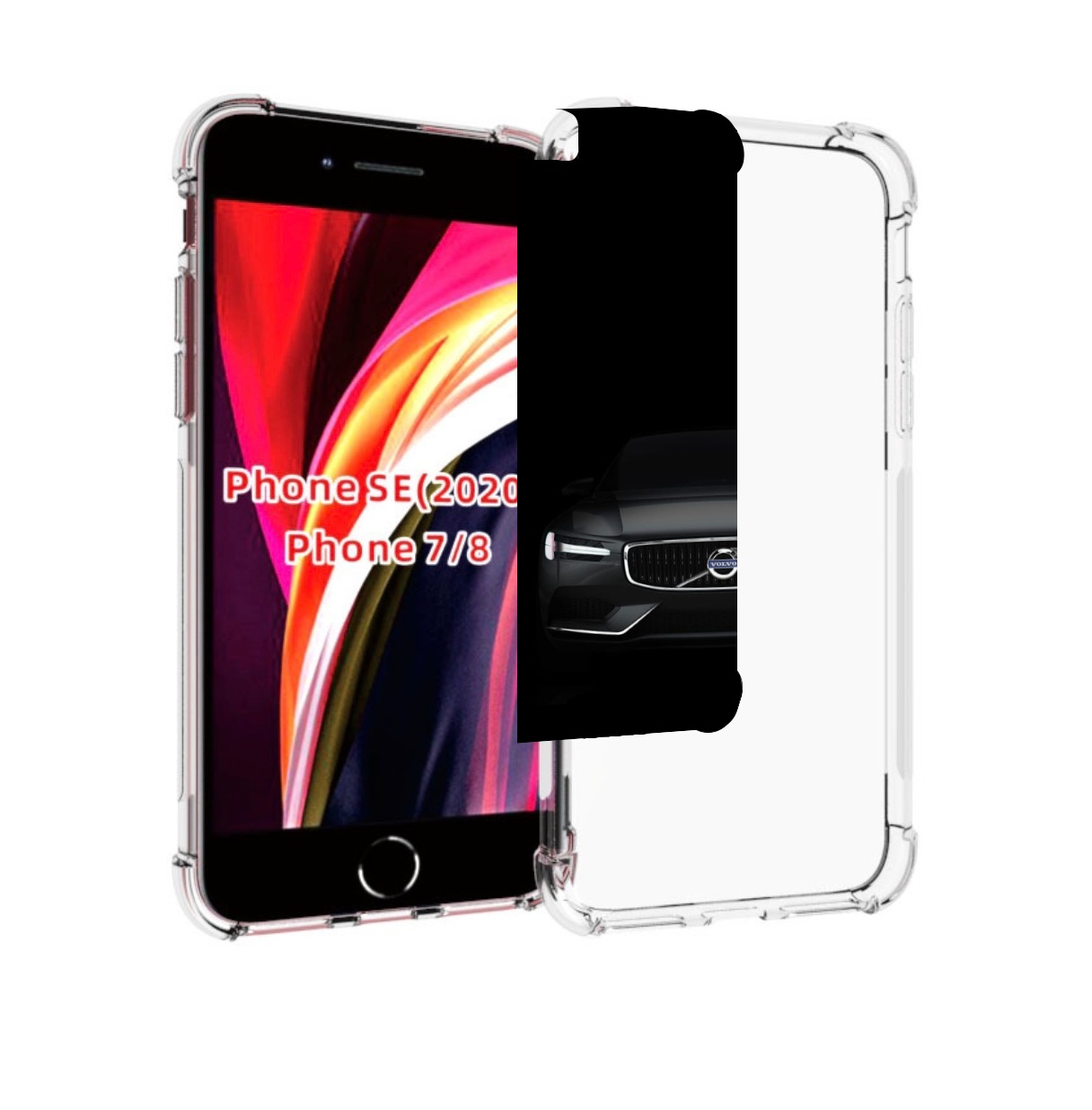 

Чехол MyPads volvo 1 мужской для iPhone 7 4.7 / iPhone 8 / iPhone SE 2 (2020), Прозрачный, Tocco