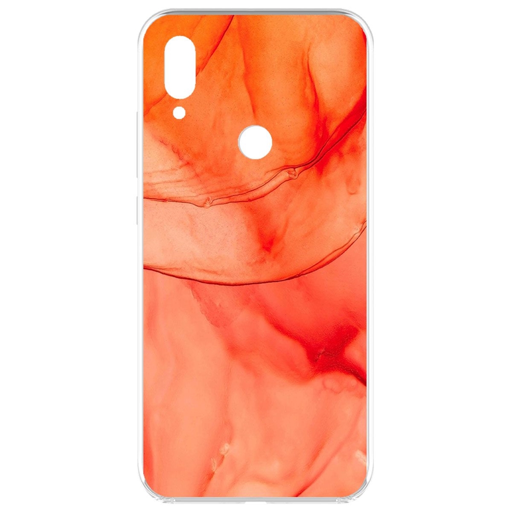

Чехол-накладка Krutoff Clear Case Абстракт оранж для Xiaomi Redmi 7
