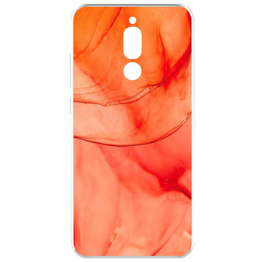 

Чехол-накладка Krutoff Clear Case Абстракт оранж для Xiaomi Redmi 8, Прозрачный