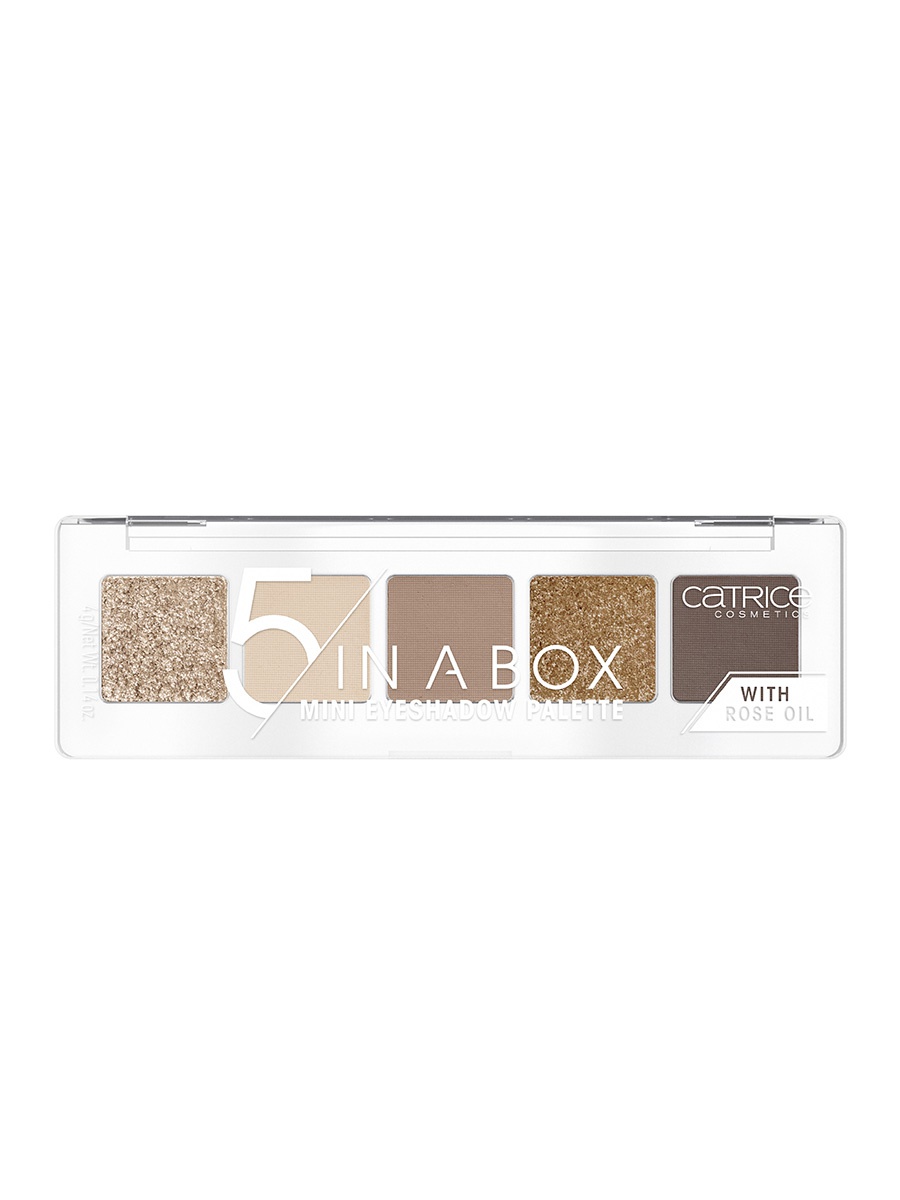 

Тени для век CATRICE - 5 In a Box Mini - 010 Golden Nude Look