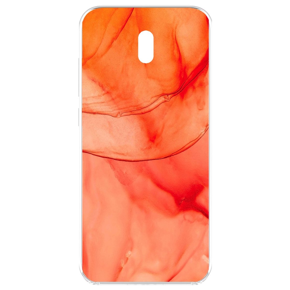 

Чехол-накладка Krutoff Clear Case Абстракт оранж для Xiaomi Redmi 8A