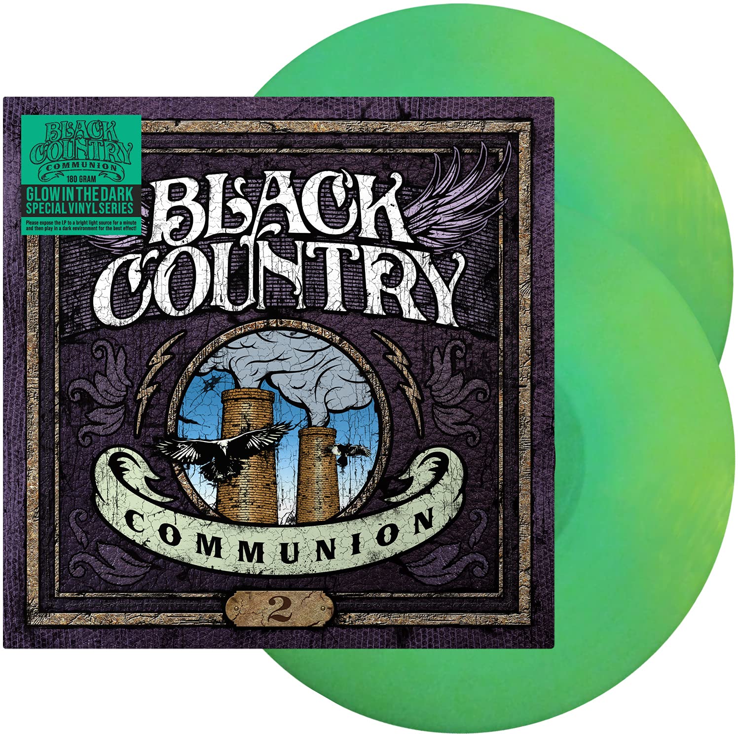 фото Black country communion 2 glow in the dark (coloured) (2винил) мистерия звука