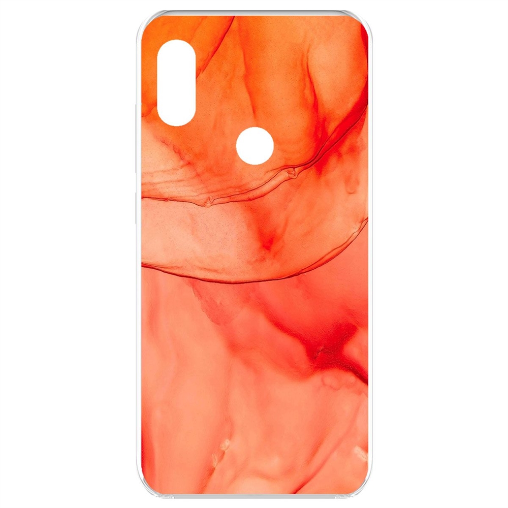 

Чехол-накладка Krutoff Clear Case Абстракт оранж для Xiaomi Redmi Note 6 Pro