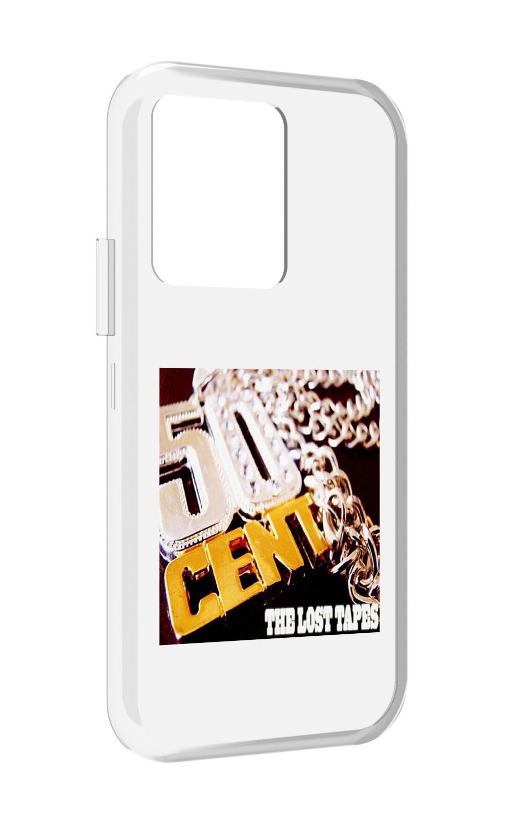 

Чехол MyPads 50 Cent - The Lost Tapes для Vivo iQOO 10, Прозрачный, Tocco