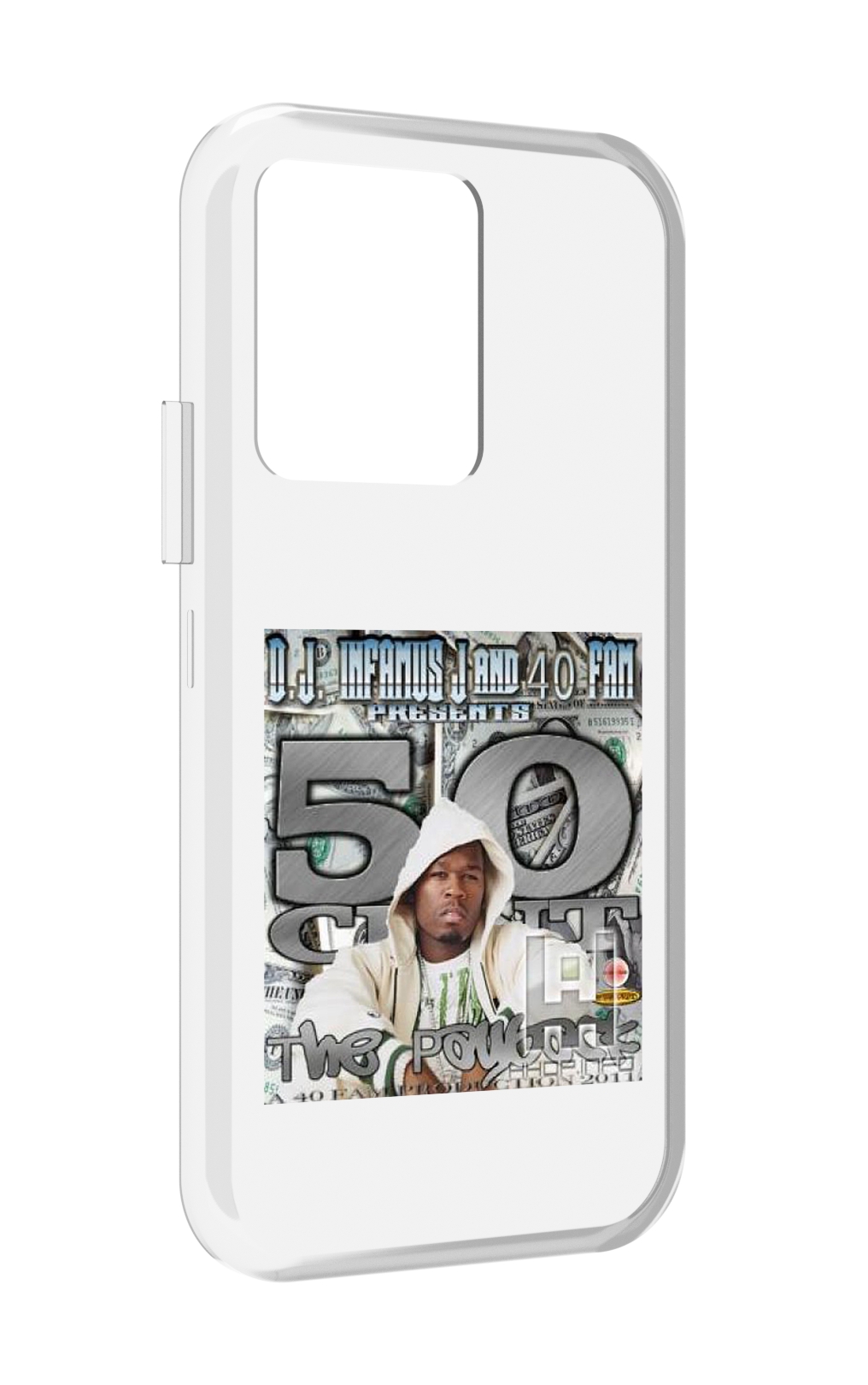 

Чехол MyPads 50 Cent - The Payback для Vivo iQOO 10, Прозрачный, Tocco