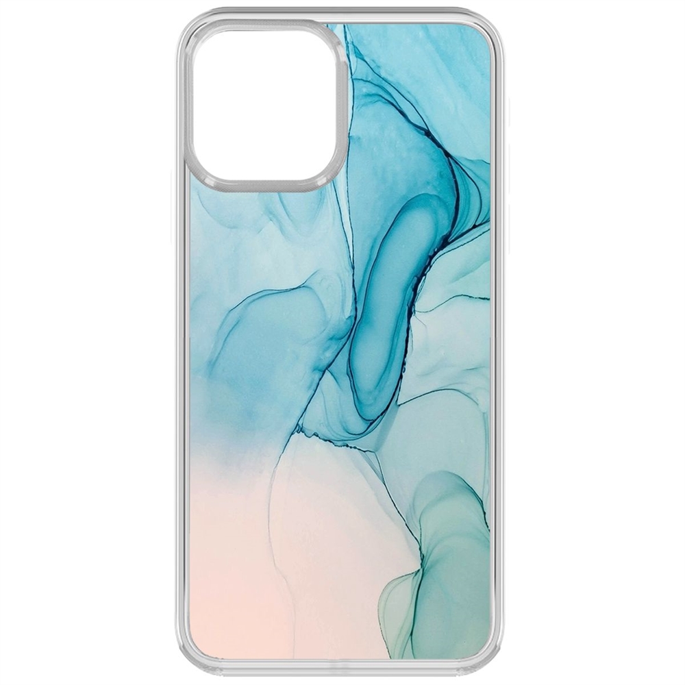 

Чехол-накладка Krutoff Clear Case Абстракт разводы для iPhone 13 Pro, Прозрачный