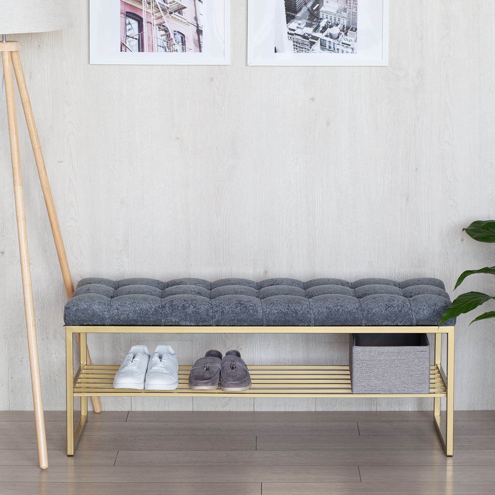 Банкетка GREENWEEN RUBY GW-RUBY-SGREY-110G-K