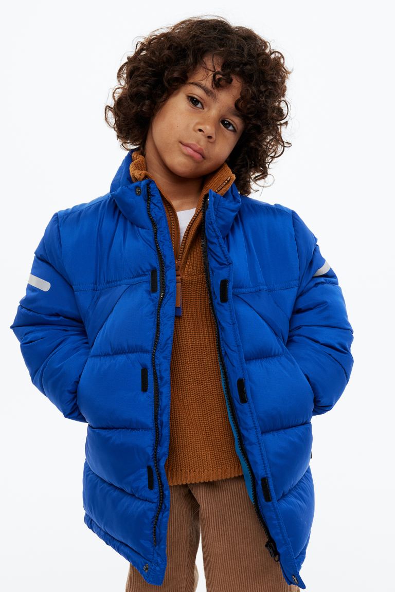 Куртка детская H&M 1075560, цвет голубой, размер 104 (доставка из-за рубежа)
