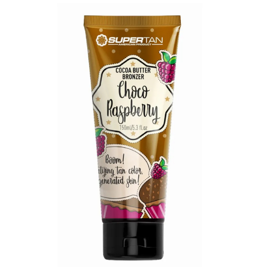 фото Крем для загара с бронзатором supertan choco raspberry 150мл supretan