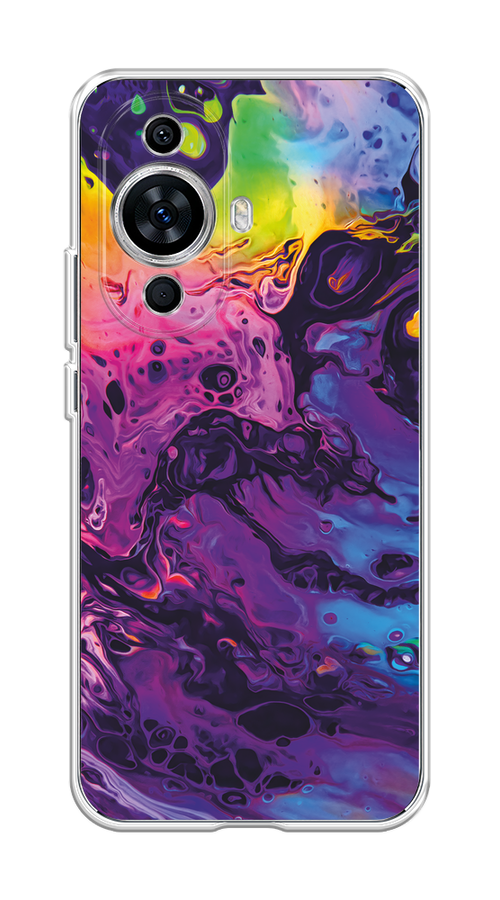 

Чехол Awog на Huawei Nova 11 "ACID fluid", Бордовый, 6121250-1