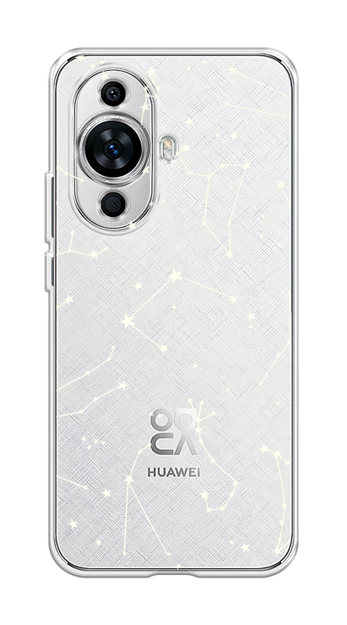 

Чехол Awog на Huawei Nova 11 "Созвездия", Прозрачный;серый;бежевый, 6121250-1