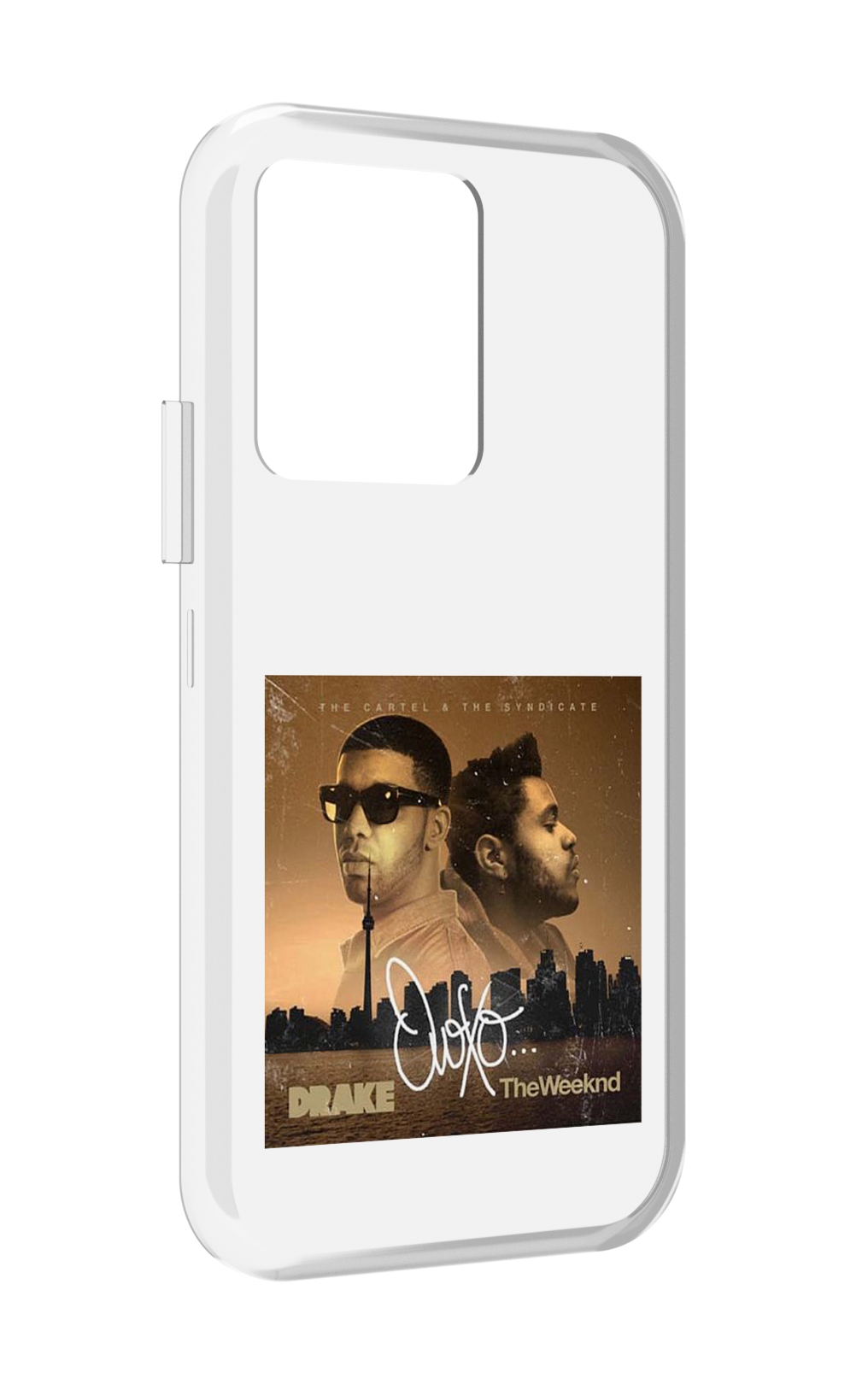 

Чехол MyPads Drake & The Weeknd - OVOXO для Vivo iQOO 10, Прозрачный, Tocco