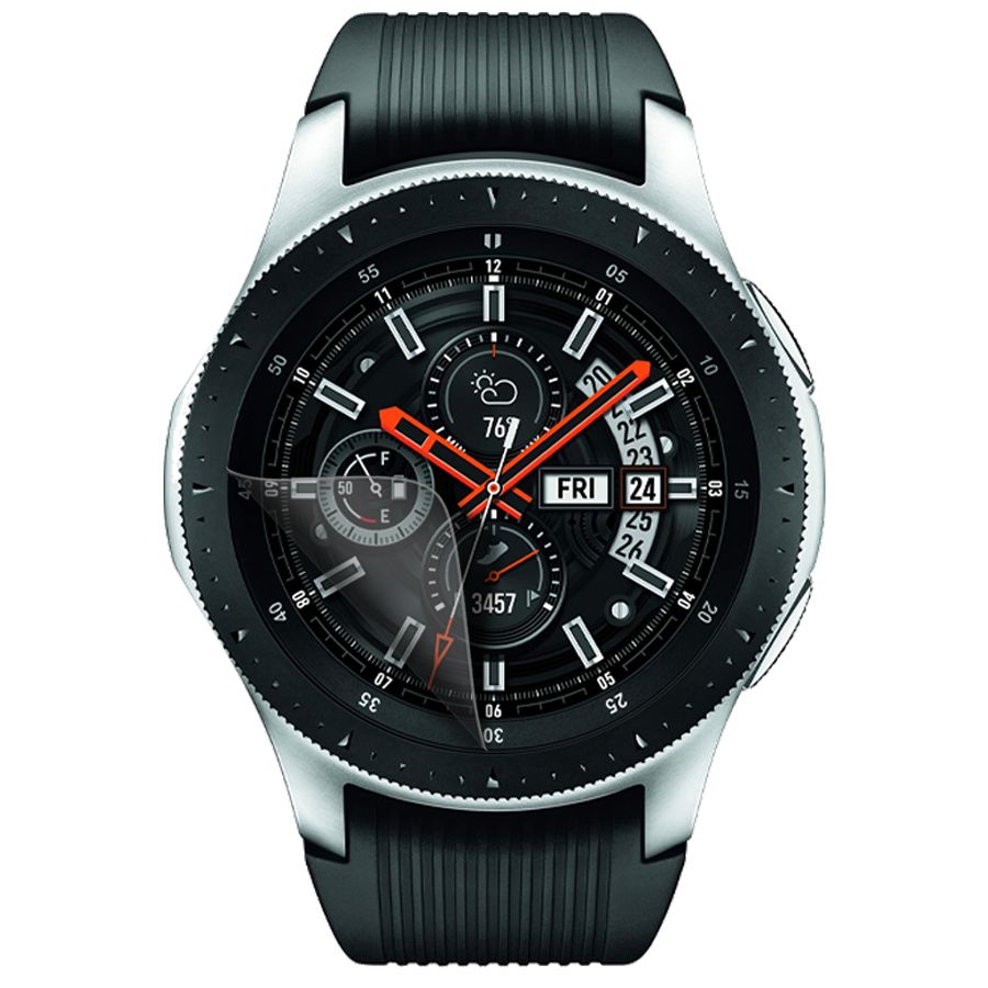

Пленка защитная гидрогелевая Krutoff для смарт-часов Samsung Galaxy Watch (46mm) (матовая)