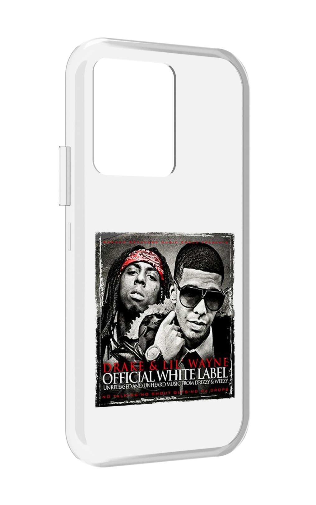 

Чехол MyPads Drake - Official White Label для Vivo iQOO 10, Прозрачный, Tocco