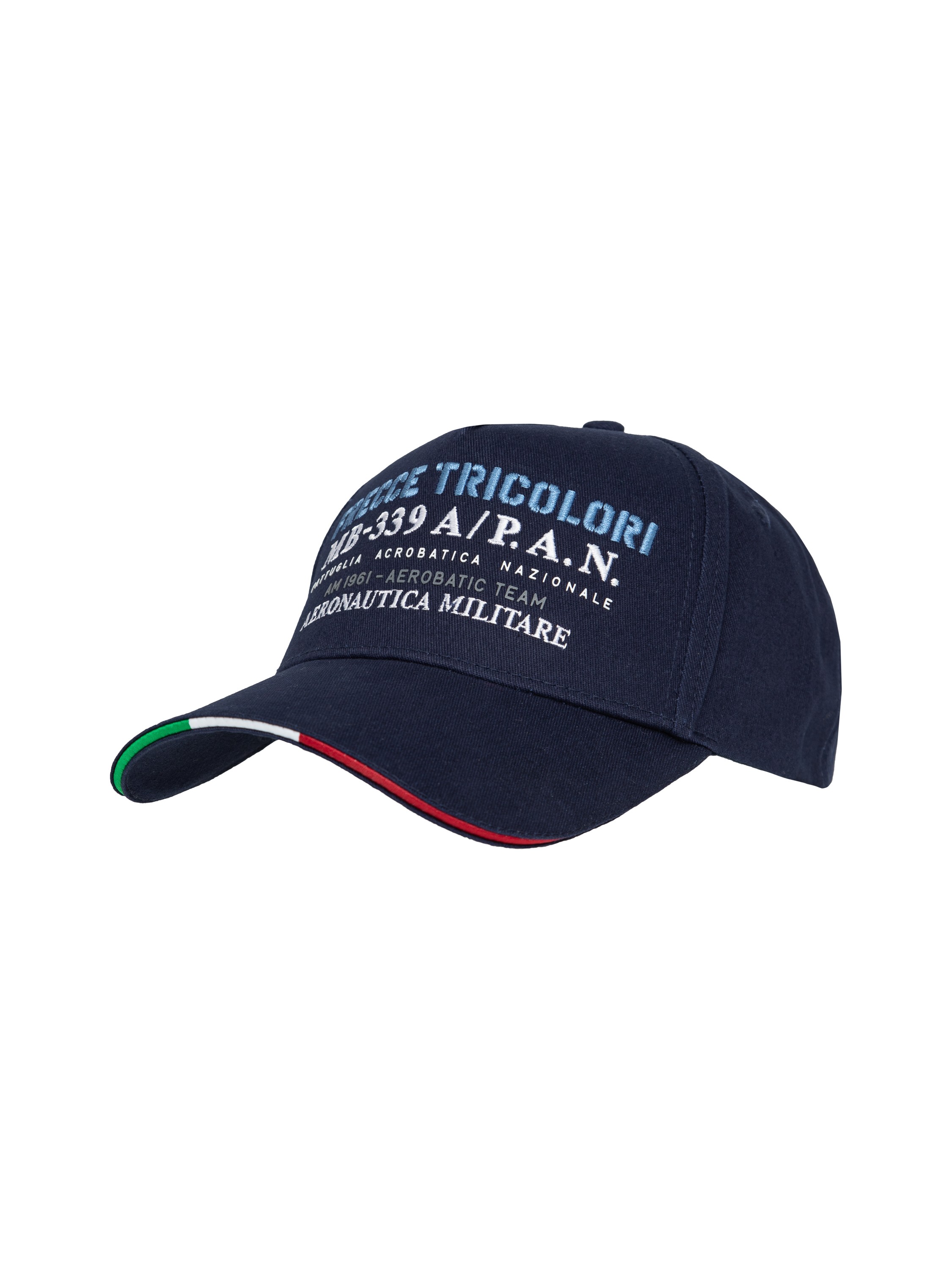 фото Бейсболка унисекс aeronautica militare ha1130ct2859 синяя, р.one size