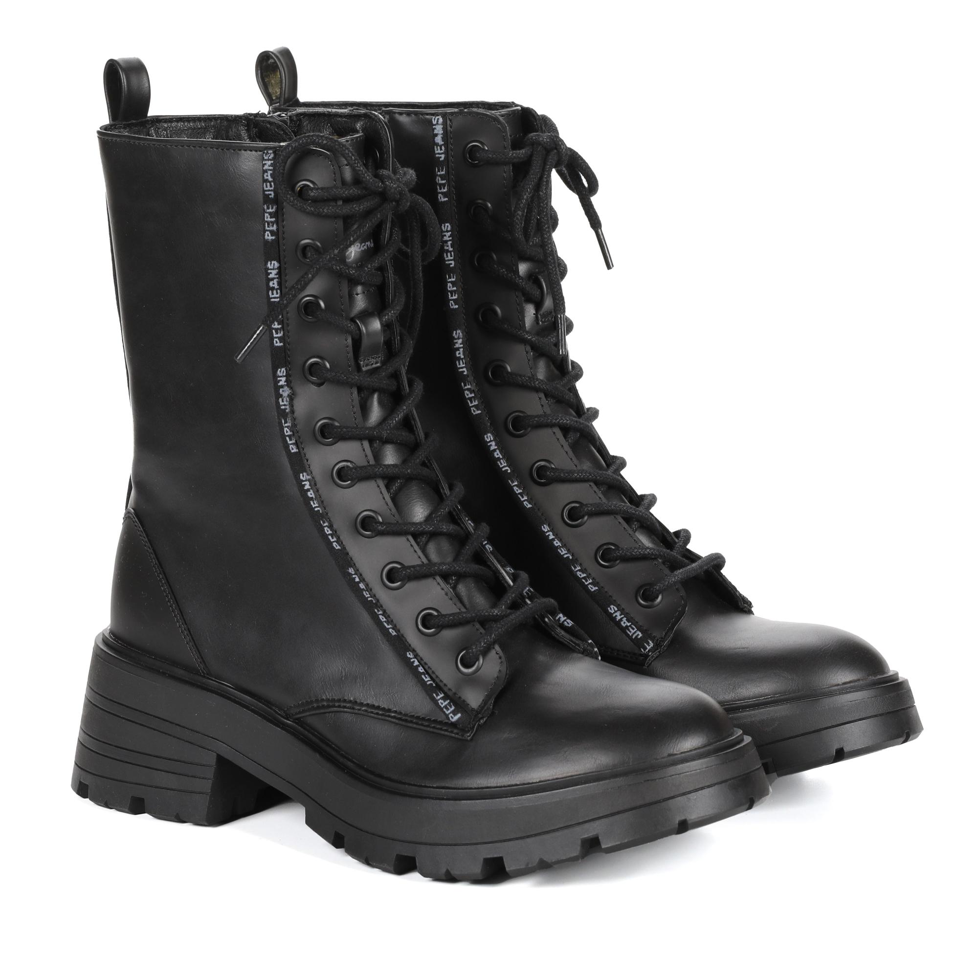 

Ботинки женские Pepe Jeans London SODA RUB W PLS50473 черные 41 EU, Черный, SODA RUB W PLS50473