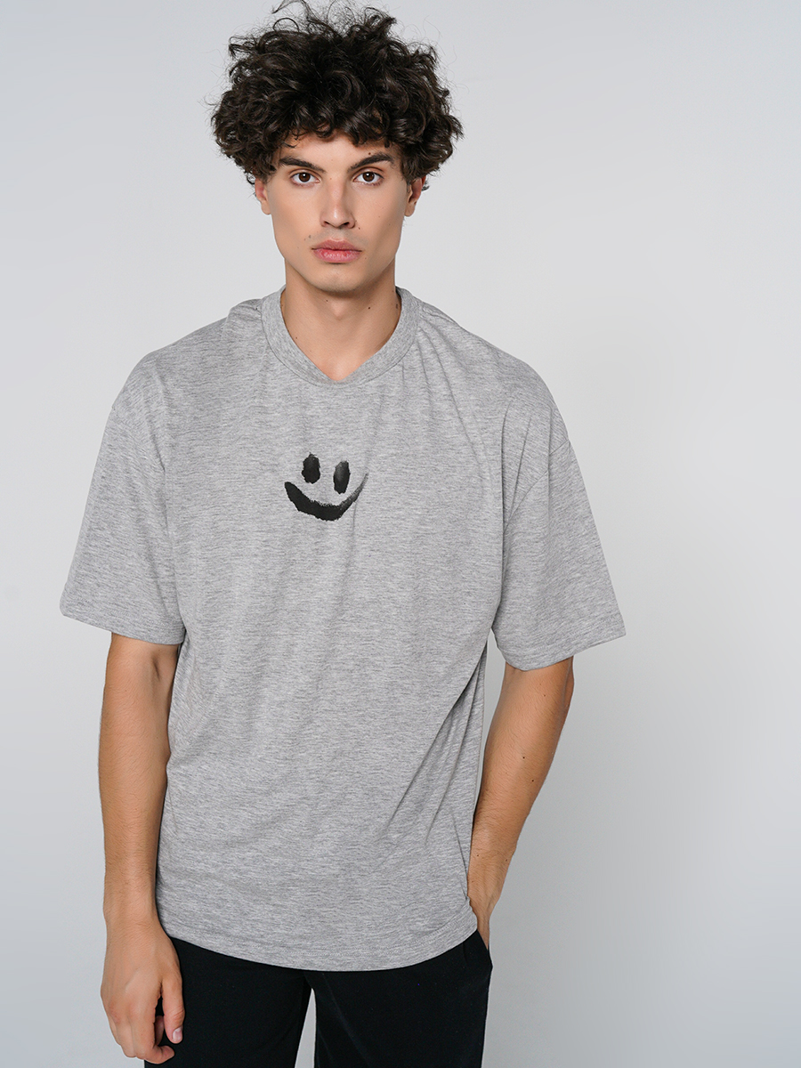 

Футболка мужская ТВОЕ серая XXL