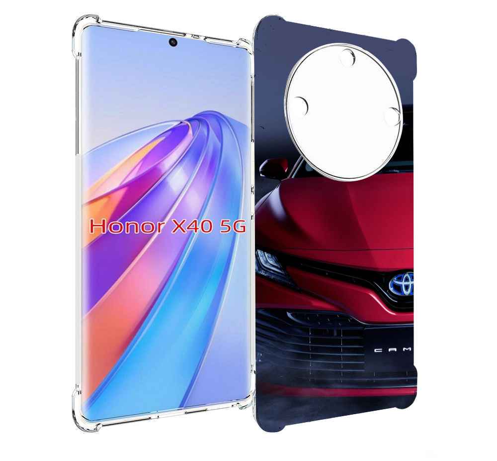 

Чехол MyPads toyota 1 для Honor X40, Прозрачный, Tocco