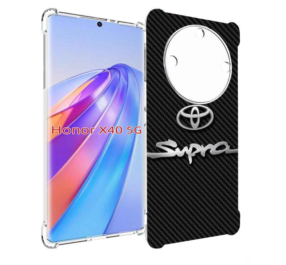 

Чехол MyPads toyota 2 для Honor X40, Прозрачный, Tocco
