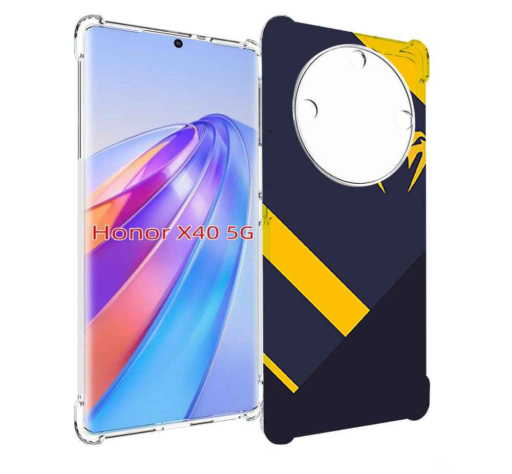 

Чехол MyPads venum мужской для Honor X40, Прозрачный, Tocco