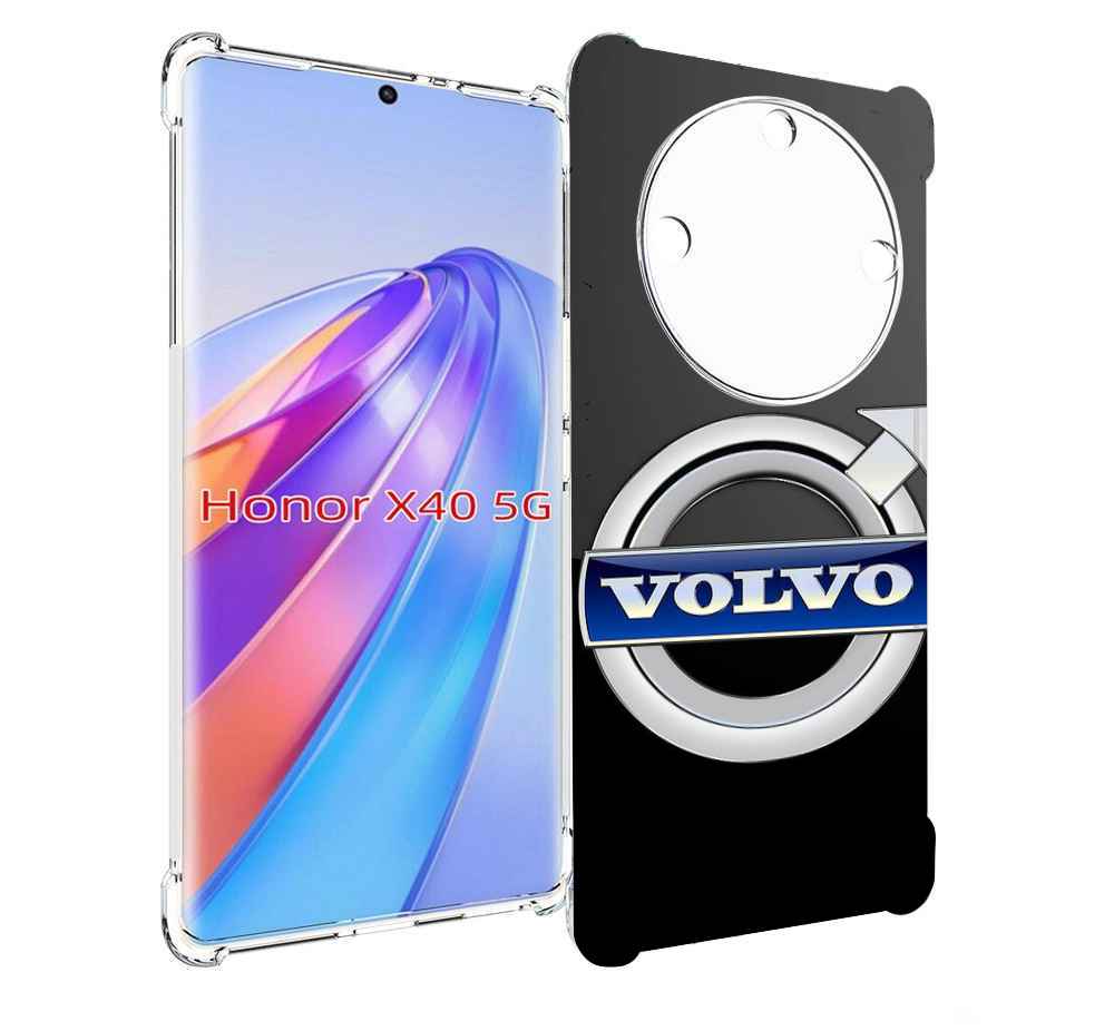 

Чехол MyPads volvo 2 мужской для Honor X40, Прозрачный, Tocco