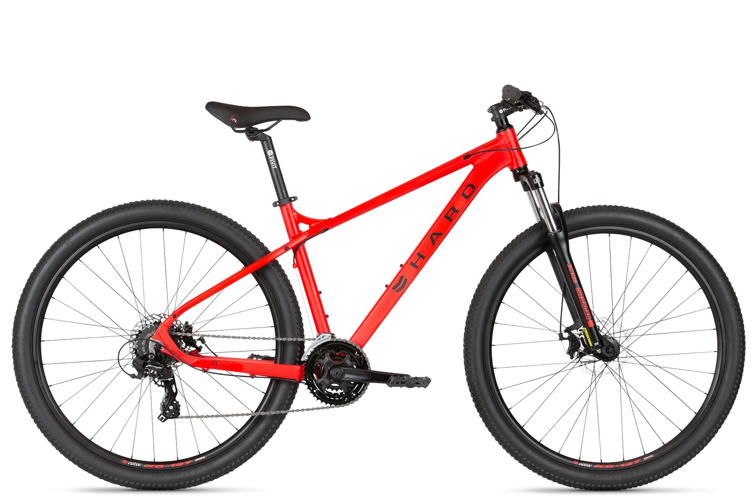 фото Горный велосипед haro велосипед горные flightline two 29 dlx, год 2021 , рост. 18, красный