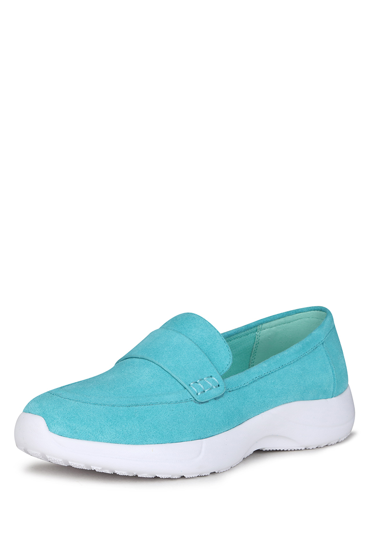 

Лоферы женские Alessio Nesca K0759LC-1 бирюзовые 38 RU, Бирюзовый, K0759LC-1