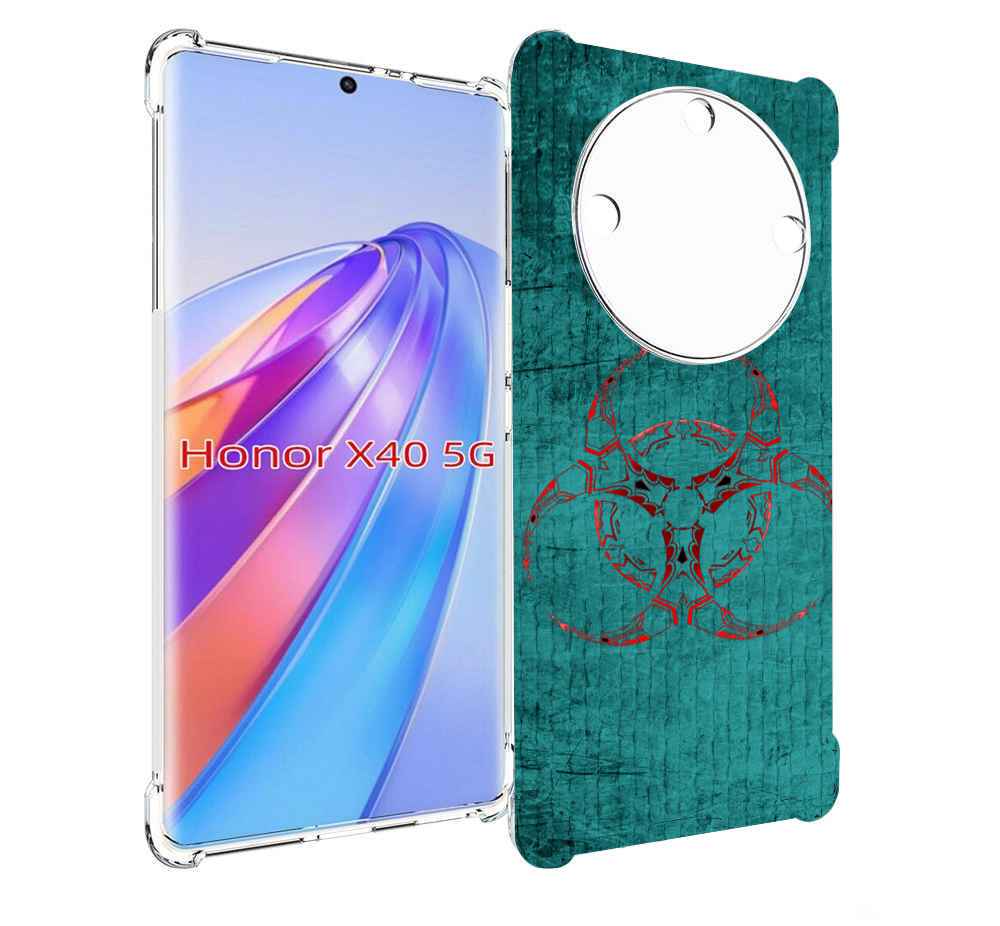

Чехол MyPads Амбрелла для Honor X40, Прозрачный, Tocco