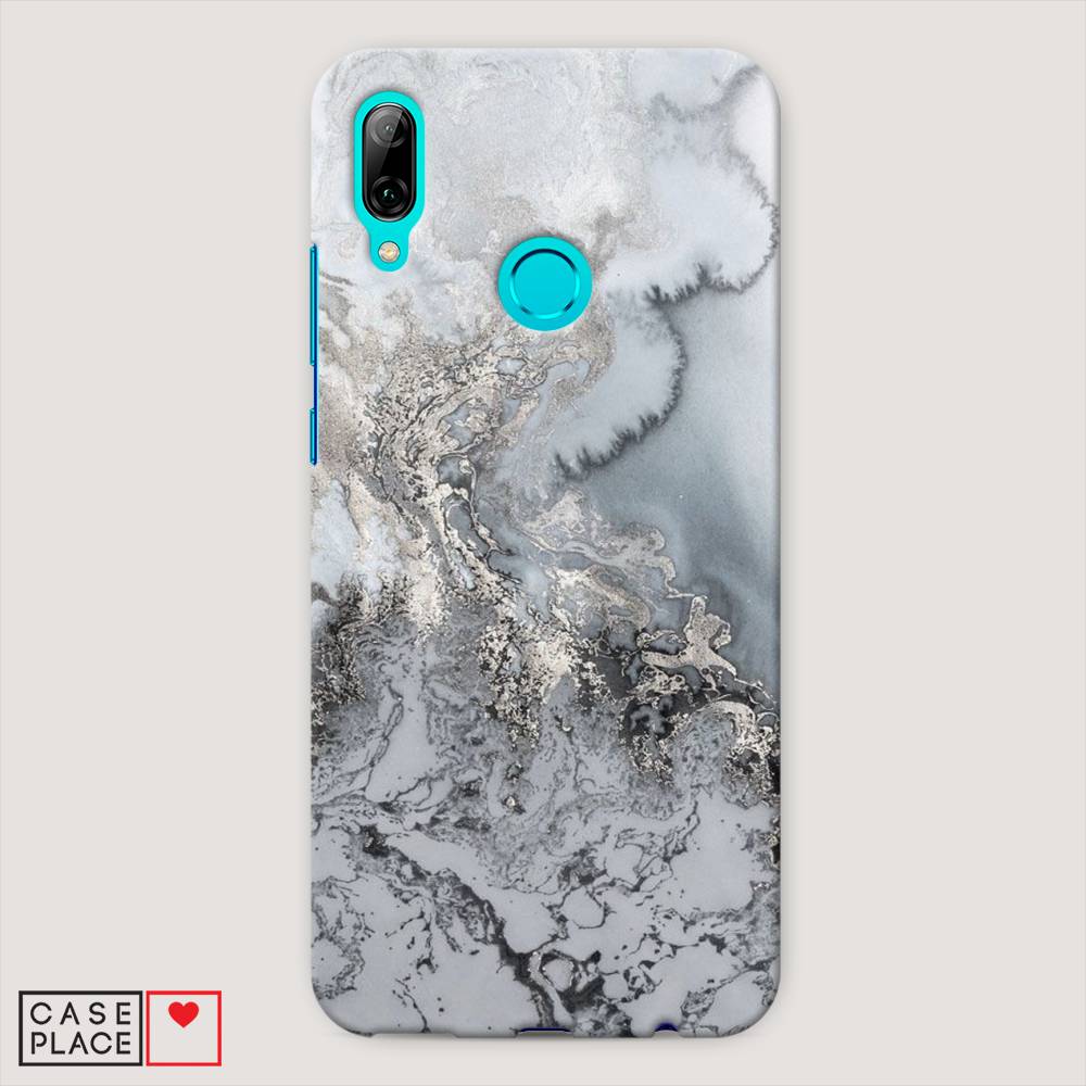 

Чехол Awog "Морозная лавина серая" для Huawei P Smart 2019, 67220-2