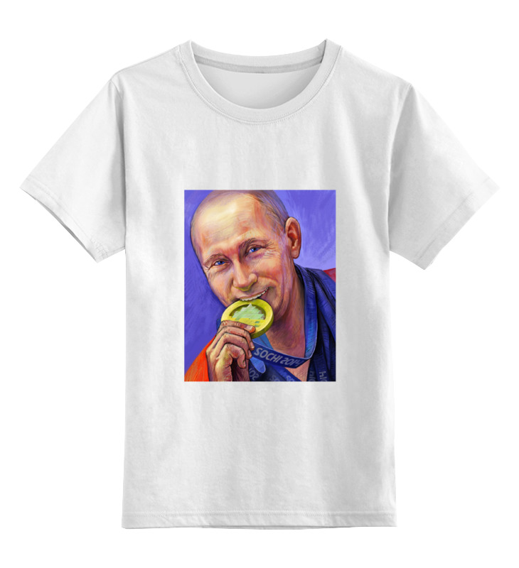 

Детская футболка классическая Printio Путин, р. 152, 0000000677027