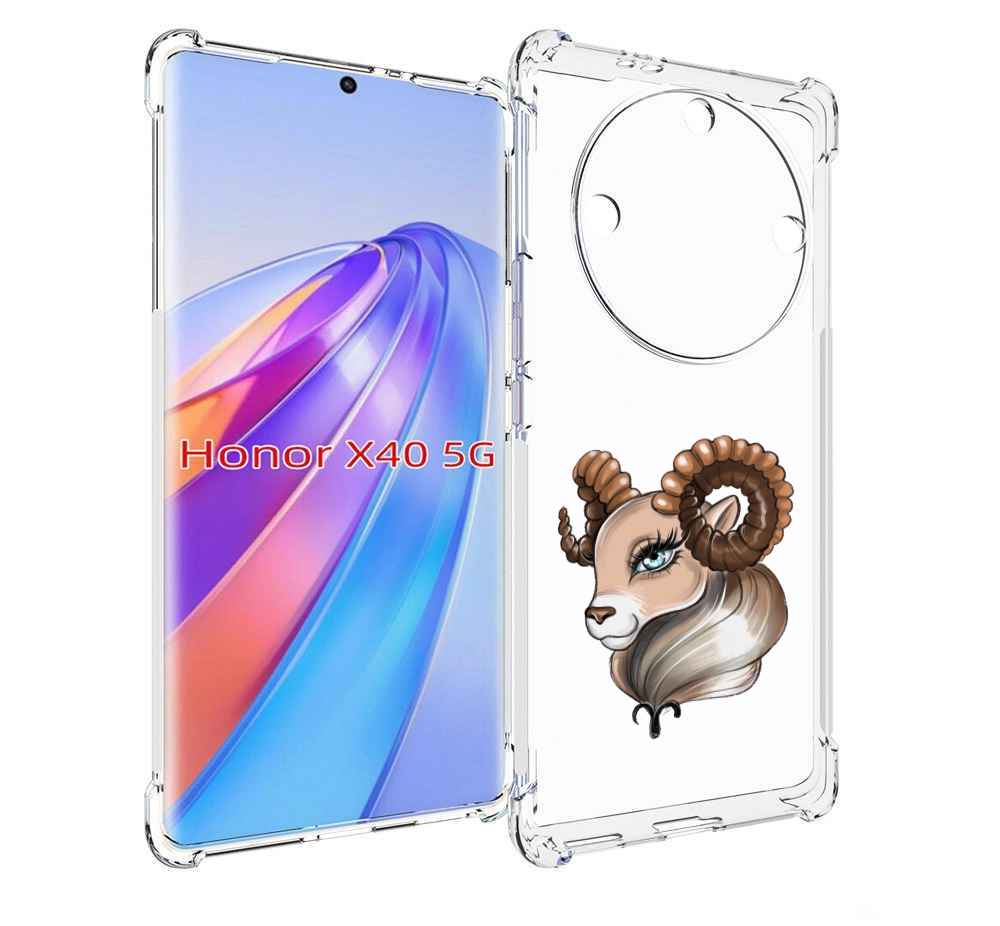 

Чехол MyPads Барашка для Honor X40, Прозрачный, Tocco