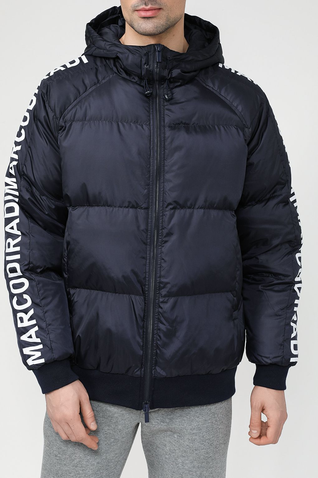 

Пуховик мужской MARCO DI RADI MDR23099262-005 синий 50 RU, MDR23099262