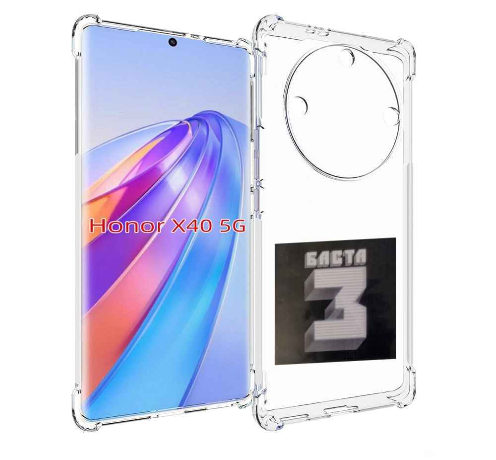 

Чехол MyPads Баста 3 для Honor X40, Прозрачный, Tocco