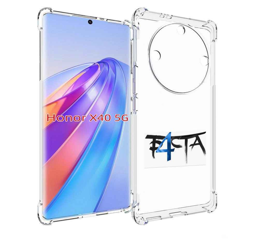 

Чехол MyPads Баста 4 для Honor X40, Прозрачный, Tocco