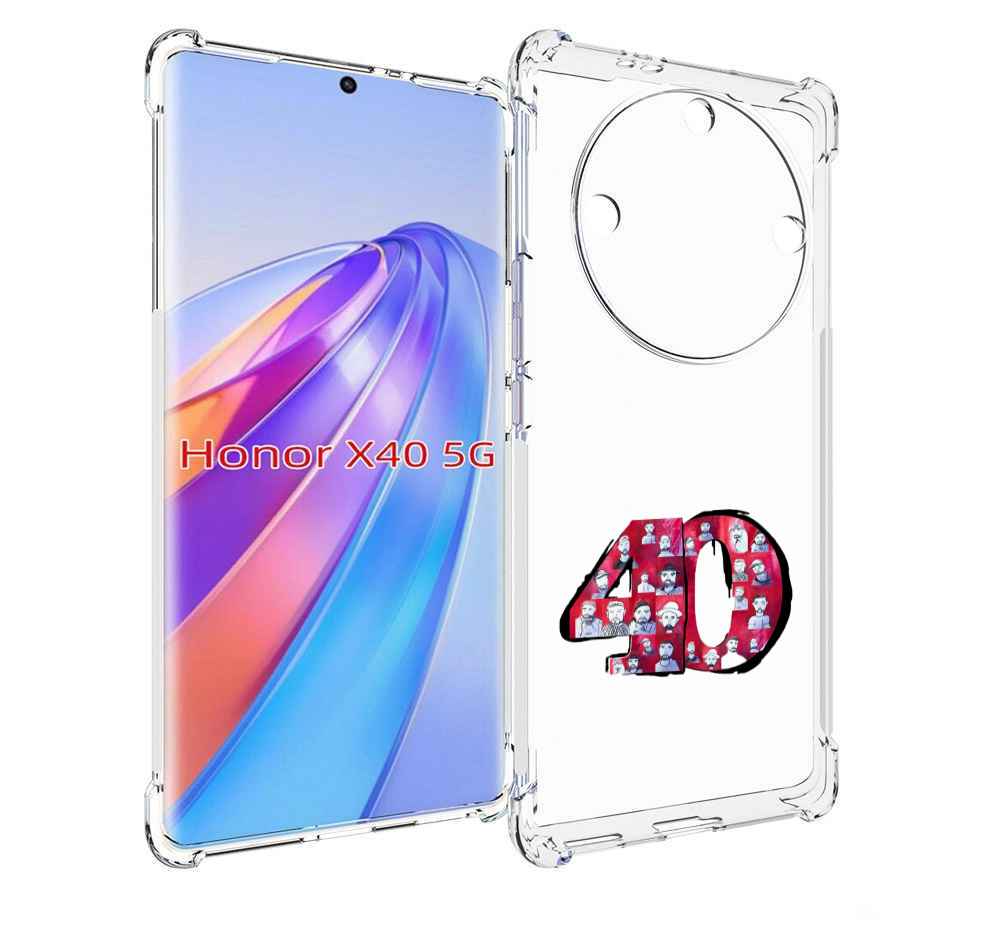 

Чехол MyPads Баста 40 Баста для Honor X40, Прозрачный, Tocco