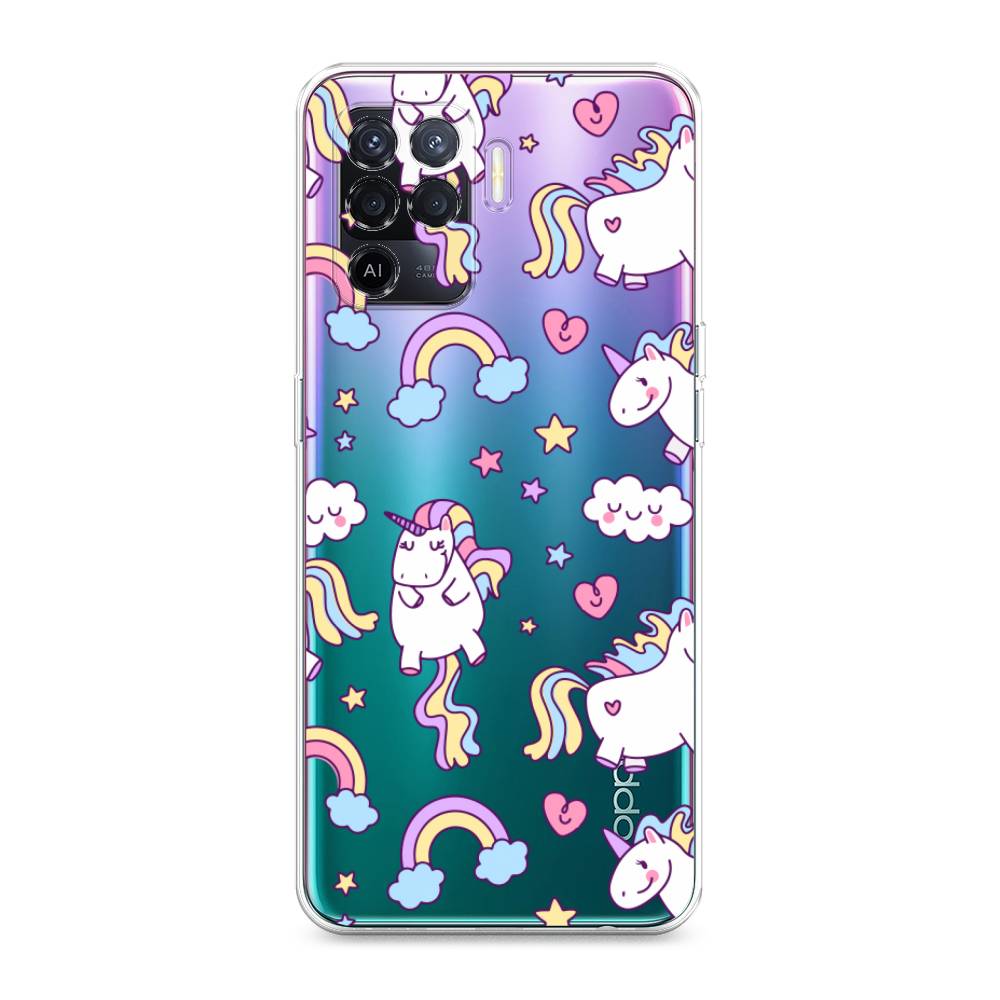 

Силиконовый чехол "Sweet unicorns dreams" на Oppo Reno 5 Lite, Sweet unicorns dreams