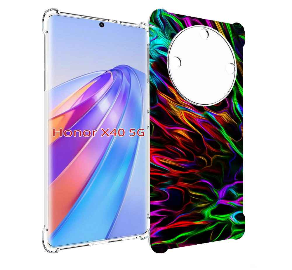 

Чехол MyPads Бензин для Honor X40, Прозрачный, Tocco