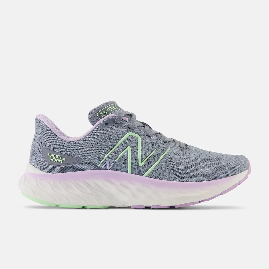 

Спортивные кроссовки женские New Balance Fresh Foam Evoz V3 WEVOZLL3 серые 9 US, Серый, Fresh Foam Evoz V3