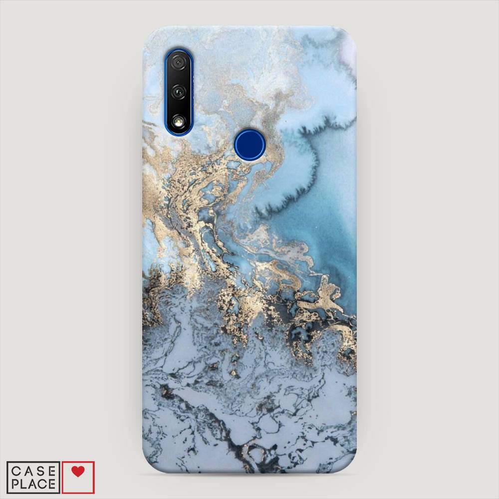 

Чехол Awog "Морозная лавина синяя" для Huawei P Smart Z, 69420-2