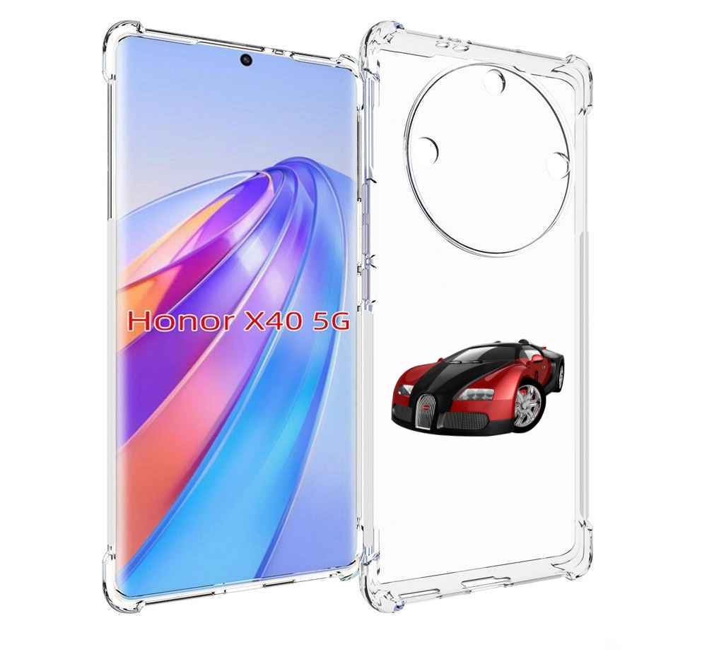 

Чехол MyPads Бука мужской для Honor X40, Прозрачный, Tocco