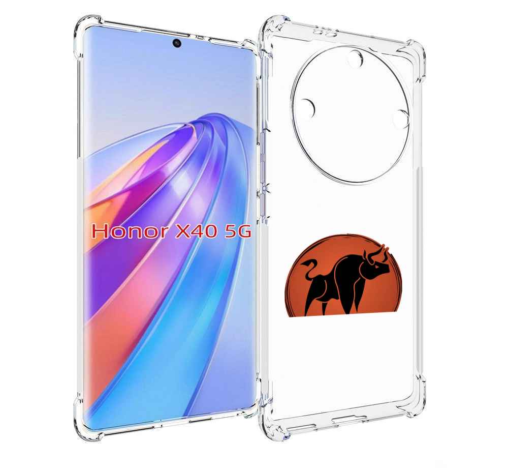 

Чехол MyPads Бык-2 для Honor X40, Прозрачный, Tocco